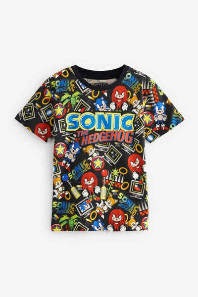Next T-Shirt Kurzärmeliges T-Shirt Sonic, der Igel (1-tlg)