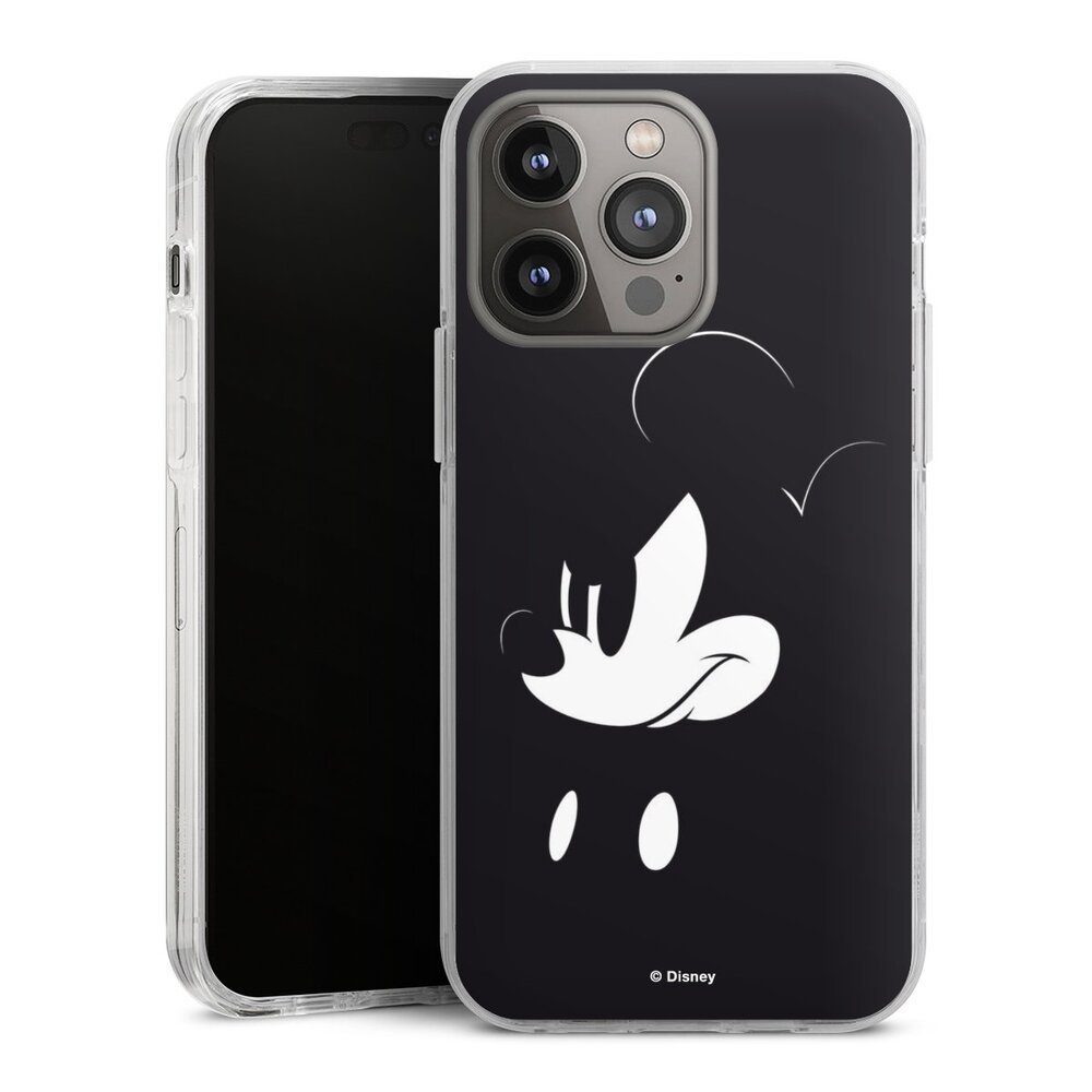 DeinDesign Handyhülle Mickey Mouse Offizielles Lizenzprodukt Disney Mickey Mouse - Mad, Apple iPhone 14 Pro Max Hülle Bumper Case Handy Schutzhülle