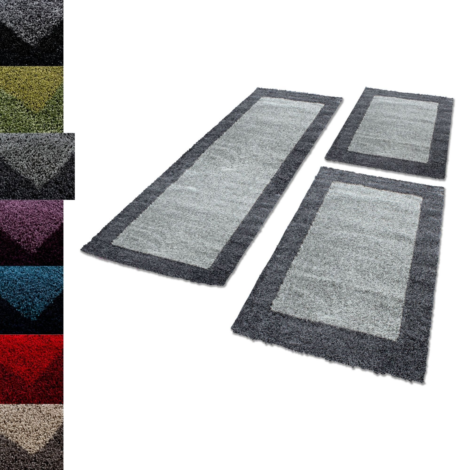 Carpettex Hochflor-Bettumrandung Bordüre Design, Höhe 30 günstig online kaufen