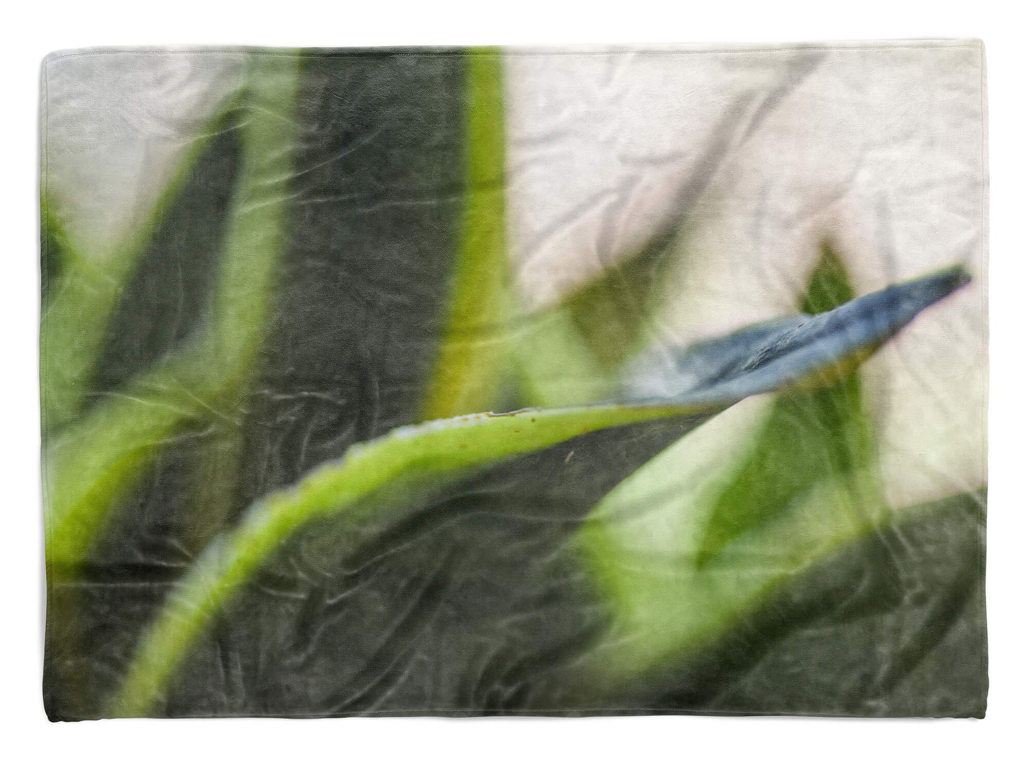 (1-St), Handtücher mit Nahaufna, Bogenhanf Fotomotiv Baumwolle-Polyester-Mix Kuscheldecke Strandhandtuch Saunatuch Handtuch Sinus Handtuch Art