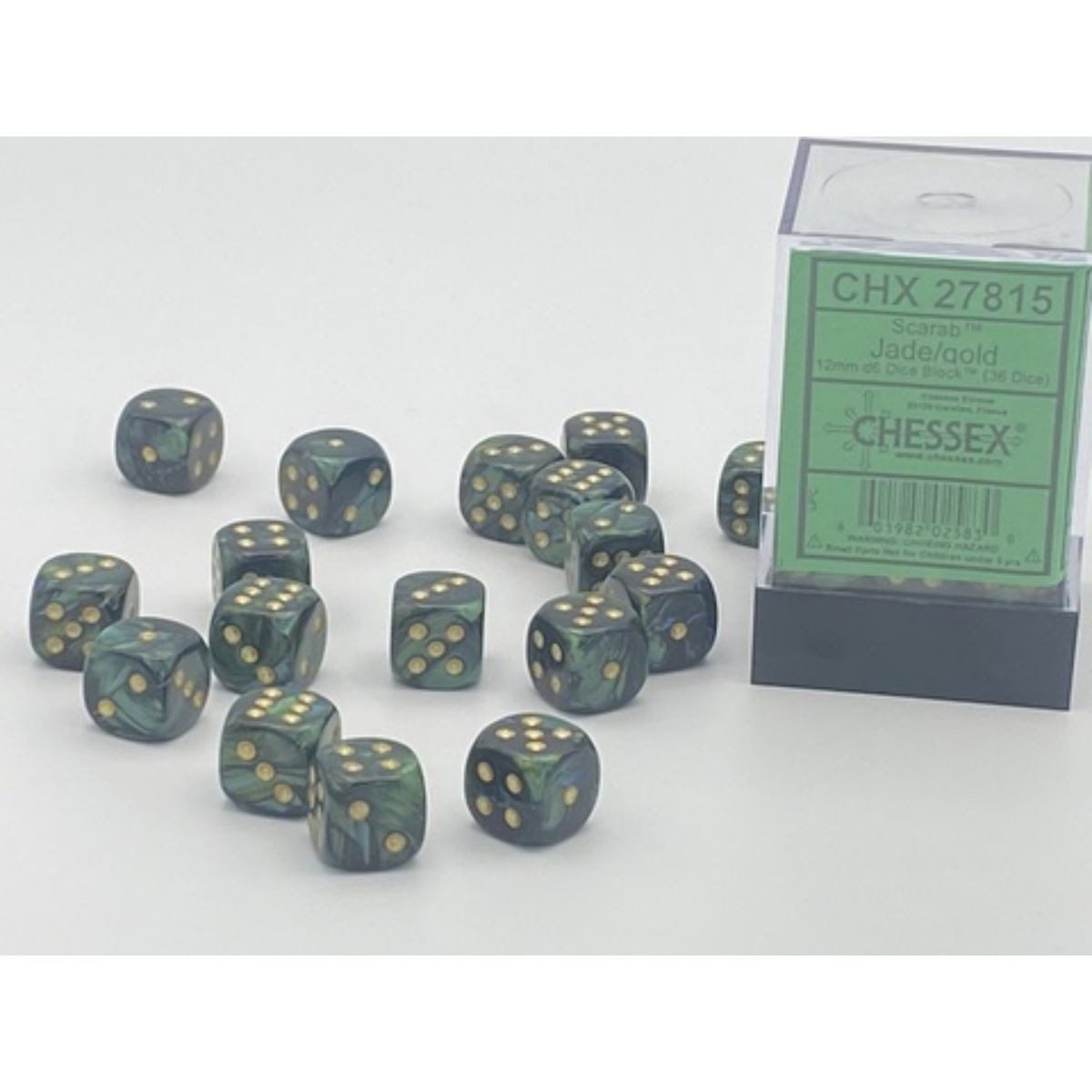 Chessex Spiel Chessex Scarab W6x36