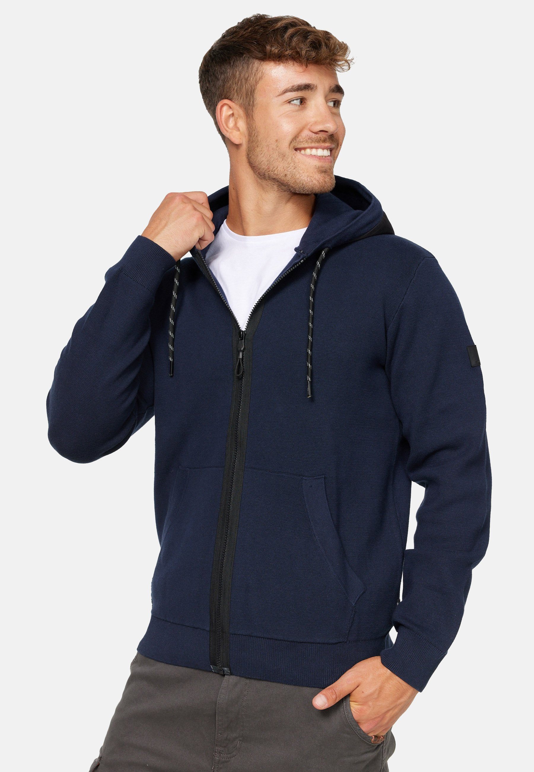 Indicode Kapuzensweatjacke Herren Reilly Hoodie Sweatjacke Herrenjacke