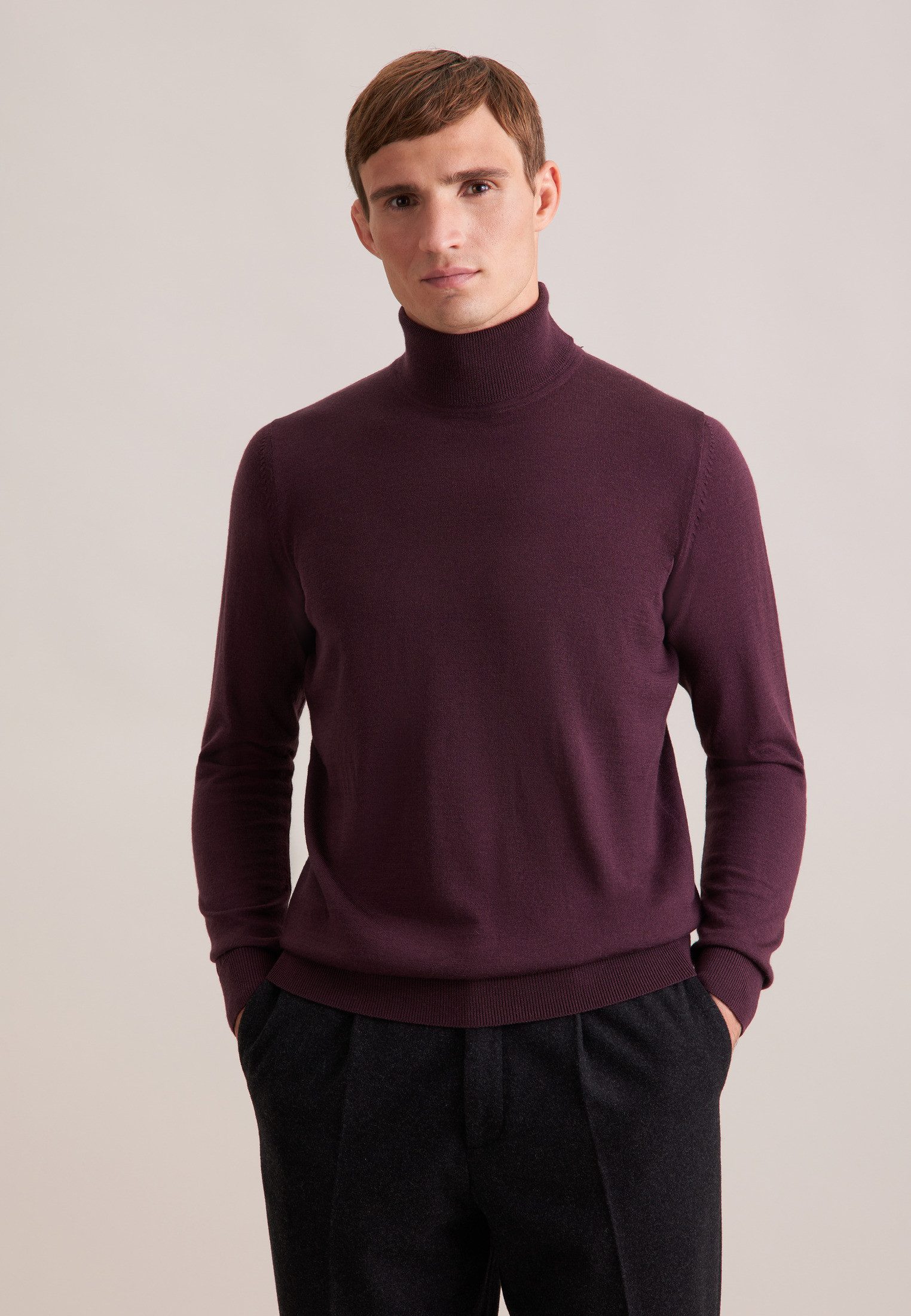 seidensticker Strickpullover Schwarze Rose 1/1 Rundhals günstig online kaufen