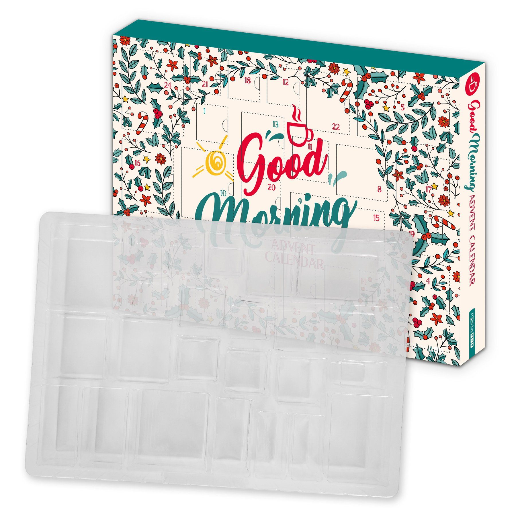 itenga befüllbarer Adventskalender itenga Adventskalender GOOD Morning