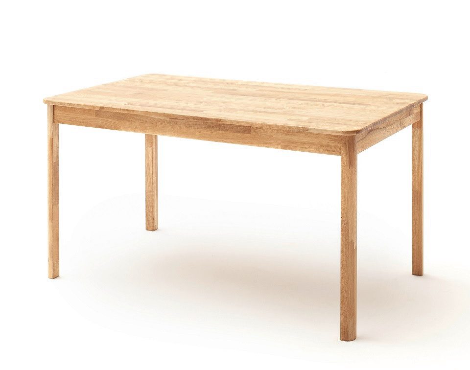 MCA furniture Esstisch Esszimmertisch Oskar, 120X80, Wildeiche massiv (no-Set)