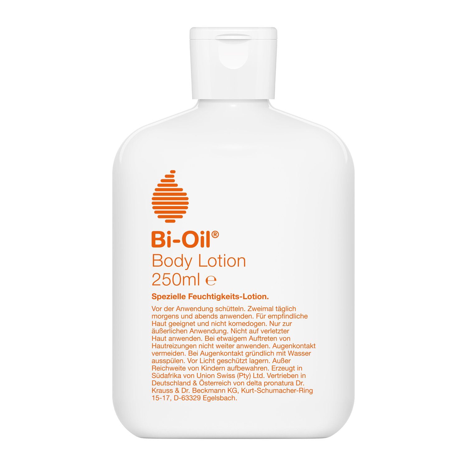 BI-OIL Bodylotion feuchtigkeitsspendende Body Lotion 250 ml - 2-Phasen Bodylotion vegan, 1-tlg.