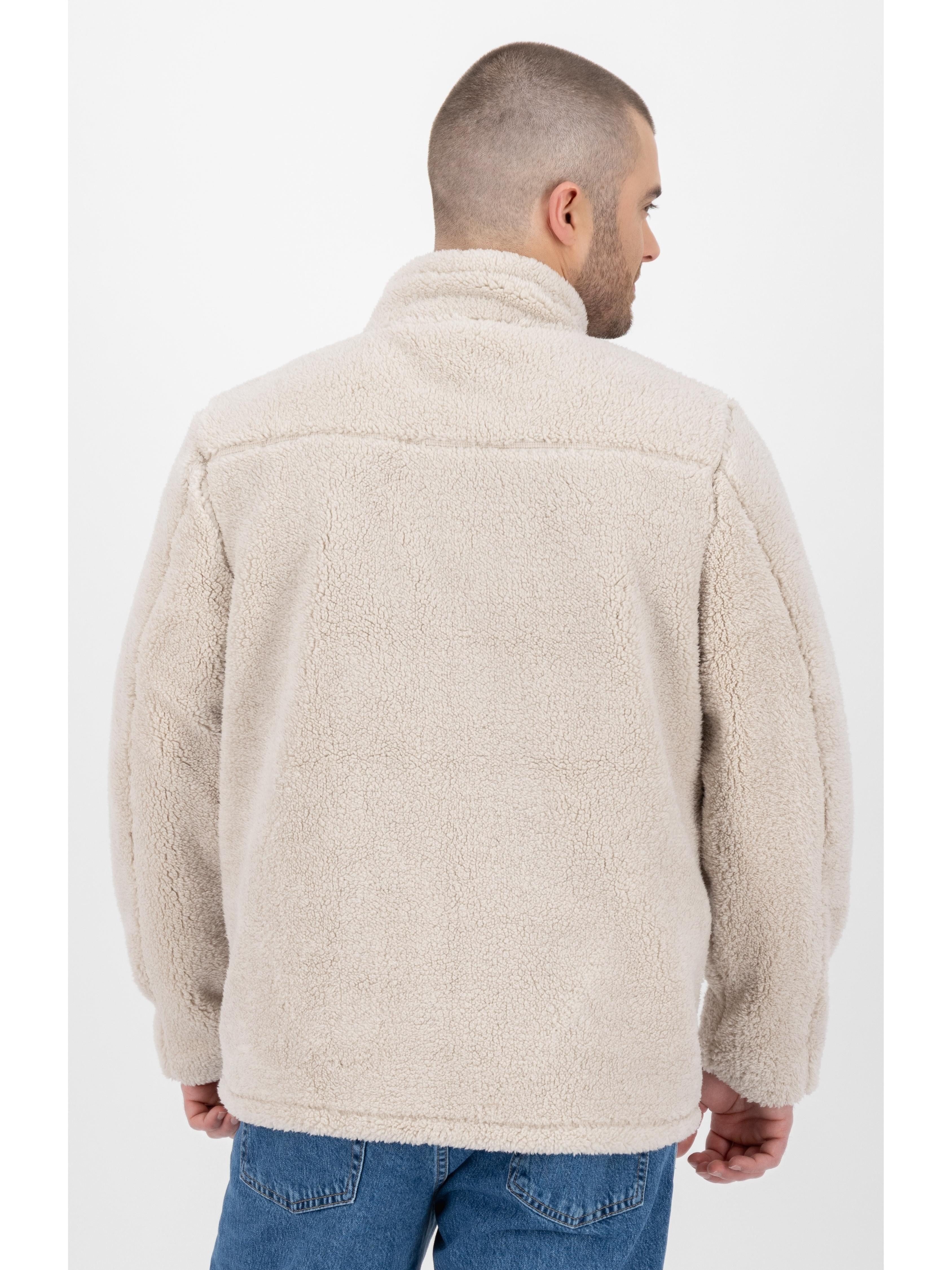 LPO Fleecejacke REECE MN Stehkragen, mit Langhaarfleece gefüttert