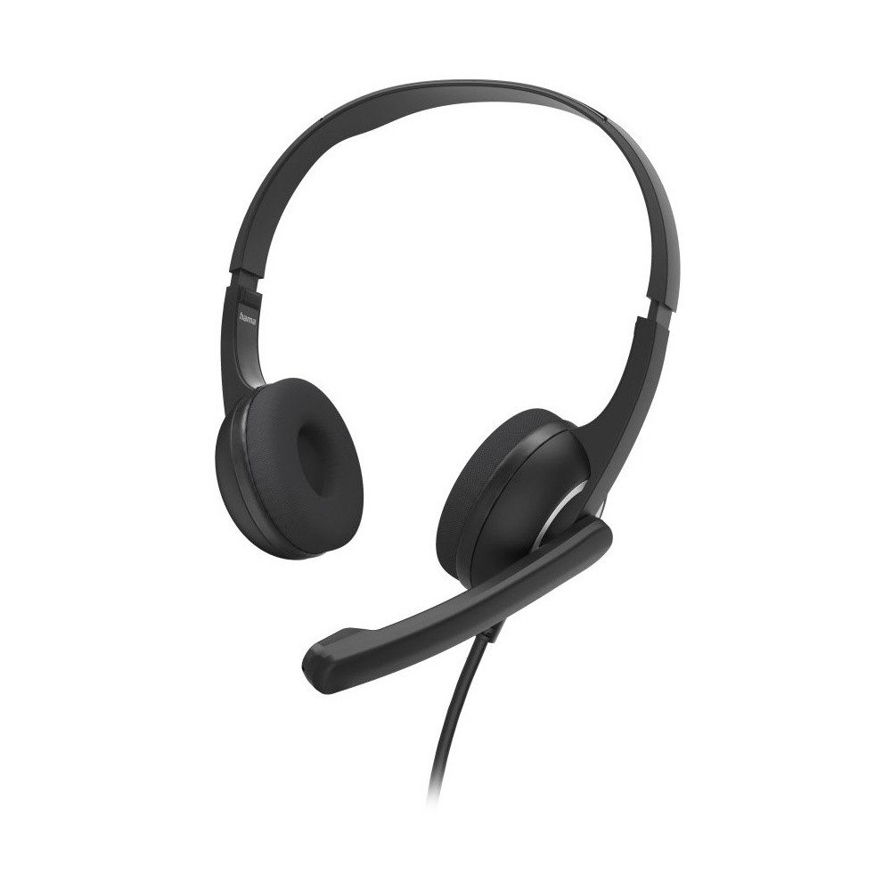 Hama Hama HS-USB250 V2 PC-Headset schwarz/silber - Headset. PC-Headset (Stereo-Kopfhörer, Stereo-Kopfhörer)