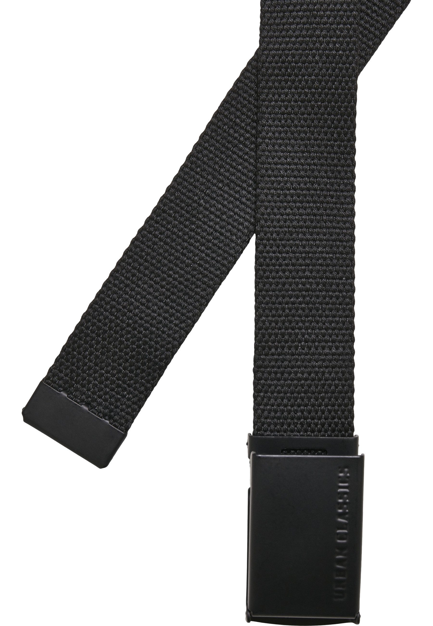 URBAN CLASSICS Hüftgürtel Urban Classics Unisex Canvas Belt Kids 2-Pack – Bild 5 von 5