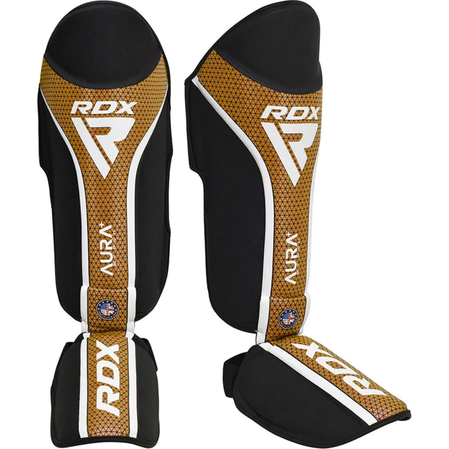 Schienbeinschutz RDX T17 Aura Schienbein-Spannschützer – Perfekter Schutz für MMA
