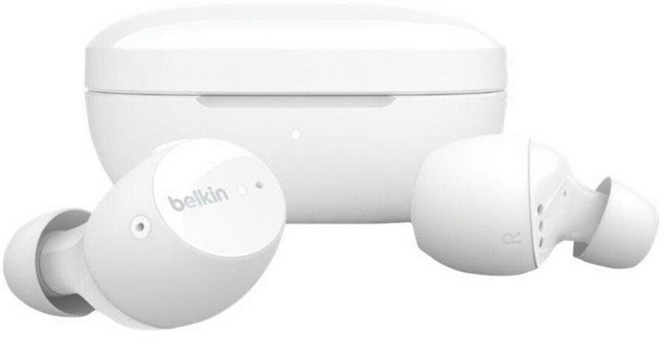 Mikrofon Belkin Kopfhörer Belkin AUC003BTWH Bluetooth mit Kopfhörer
