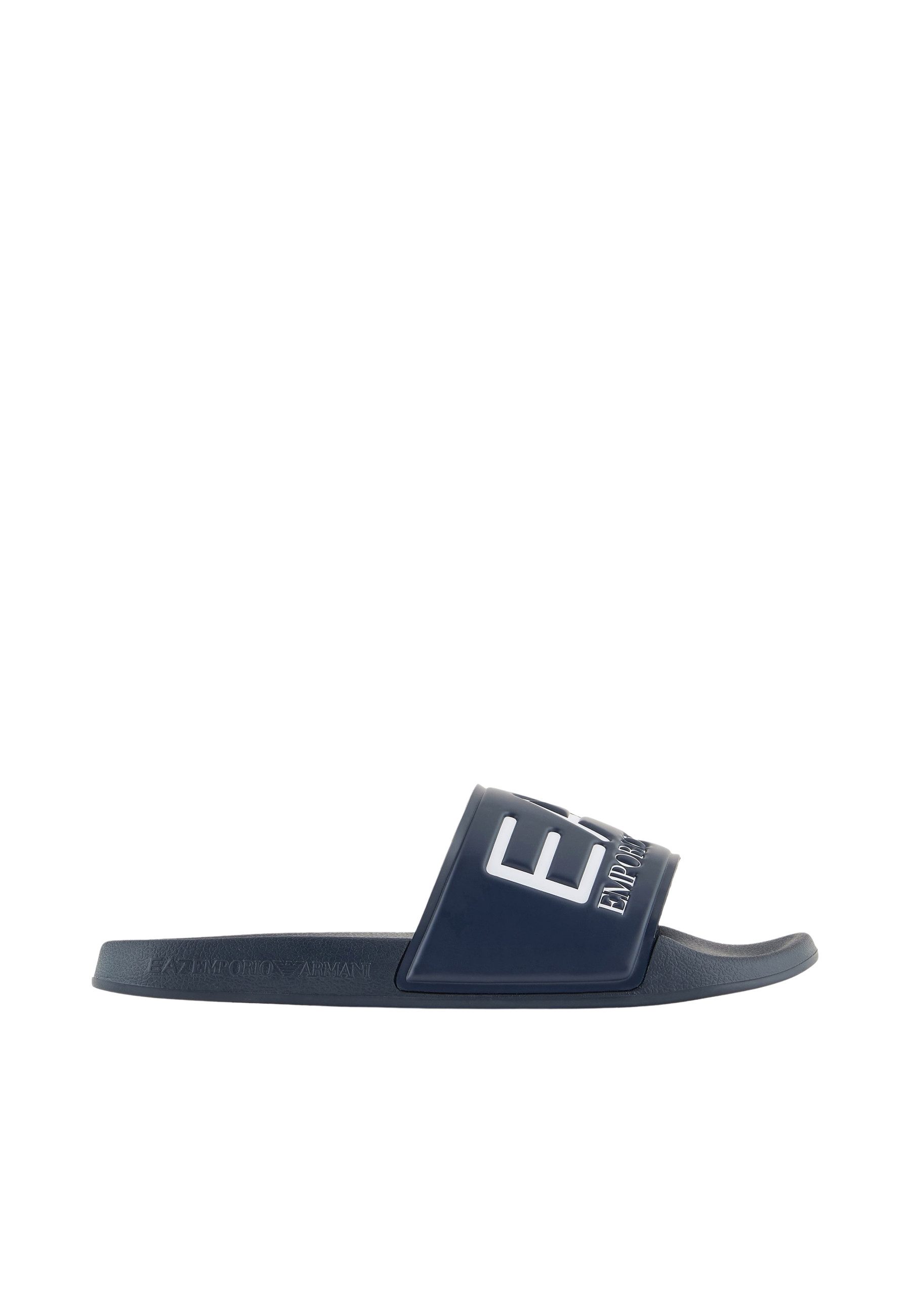 Emporio Armani Sandale Logo Slides Badesandale günstig online kaufen