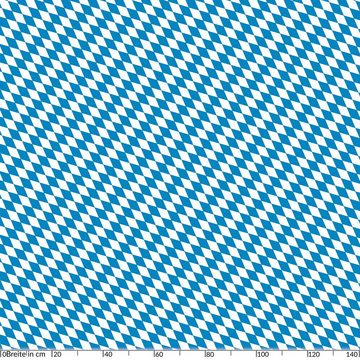 ANRO Tischdecke Tischdecke Wachstuch Gestreift Blau Robust Wasserabweisend Breite 140, Geprägt