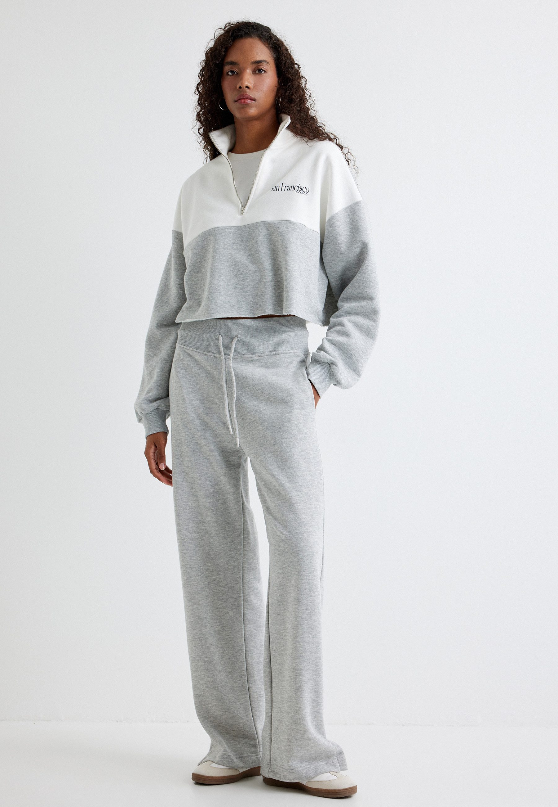 Koton Sweatshirt Halbreißverschluss Mit Reißverschlussdetail günstig online kaufen