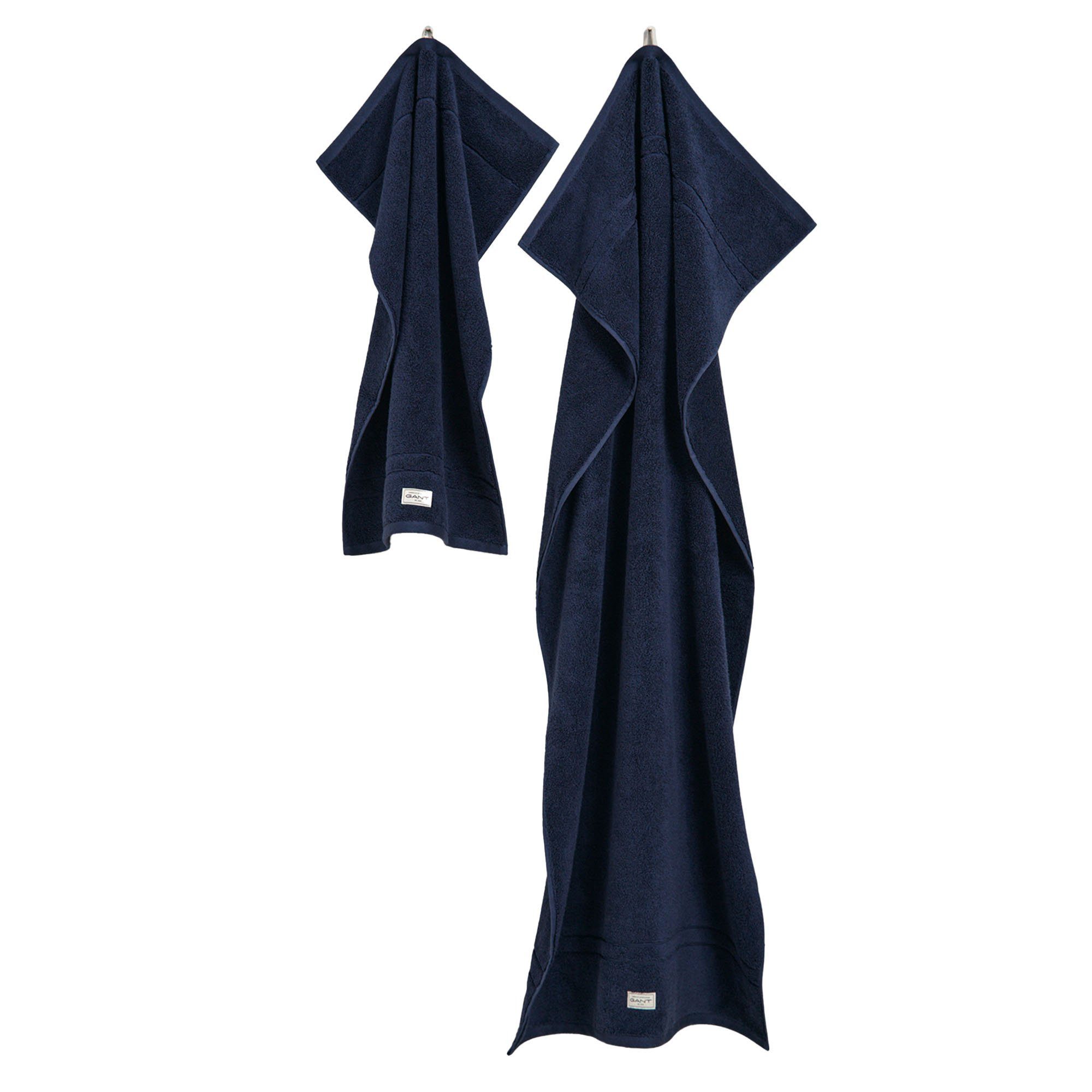 Gant Handtuch Unisex Handtuch 4er Pack Baumwolle Premium Towel, Frottier (Set, 4-St)