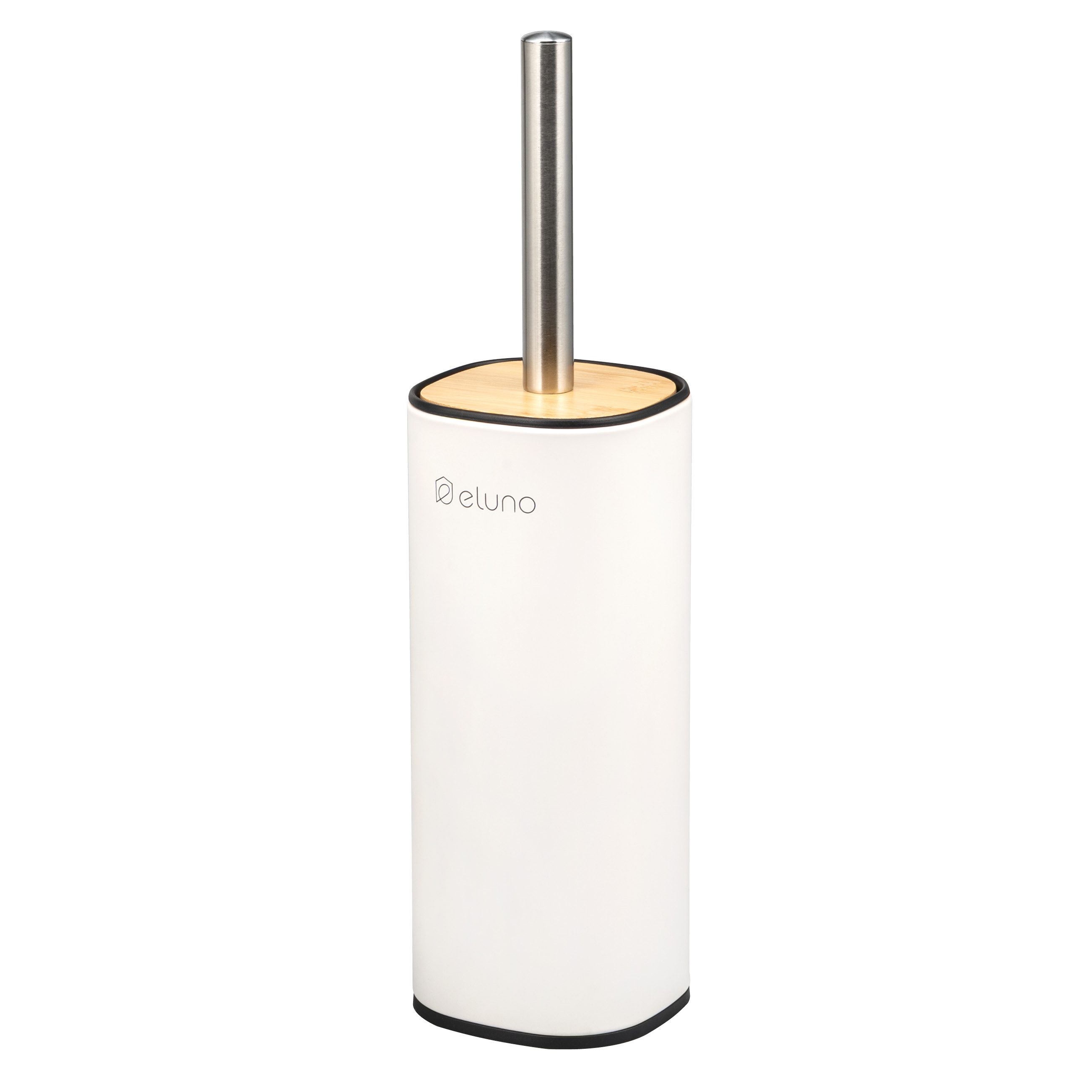 eluno WC-Reinigungsbürste FRAMURA inkl. 2x Bürstenköpfe, Metall, (1-tlg)