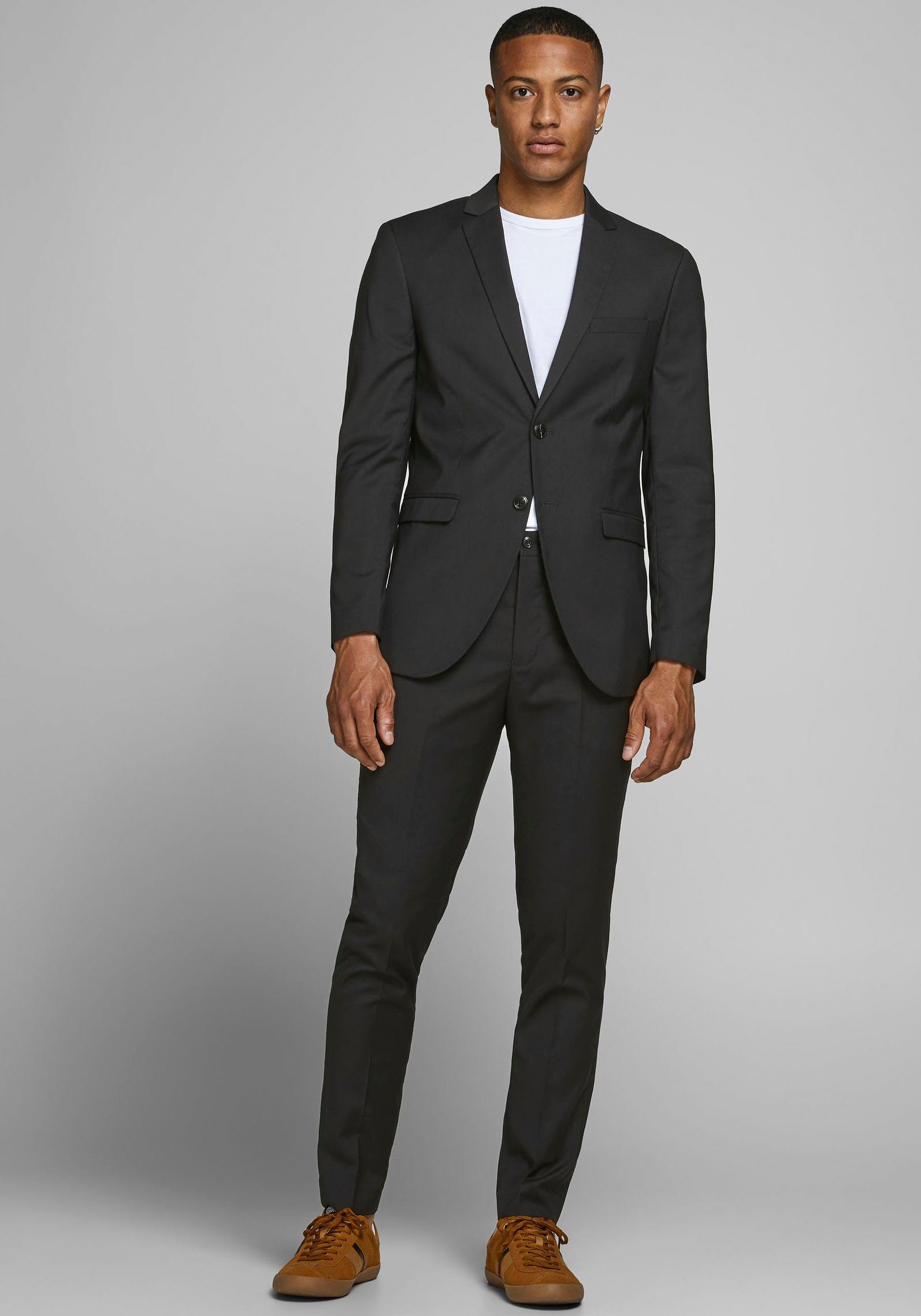 Black & NOOS JPRFRANCO Anzughose TROUSER Jones Jack