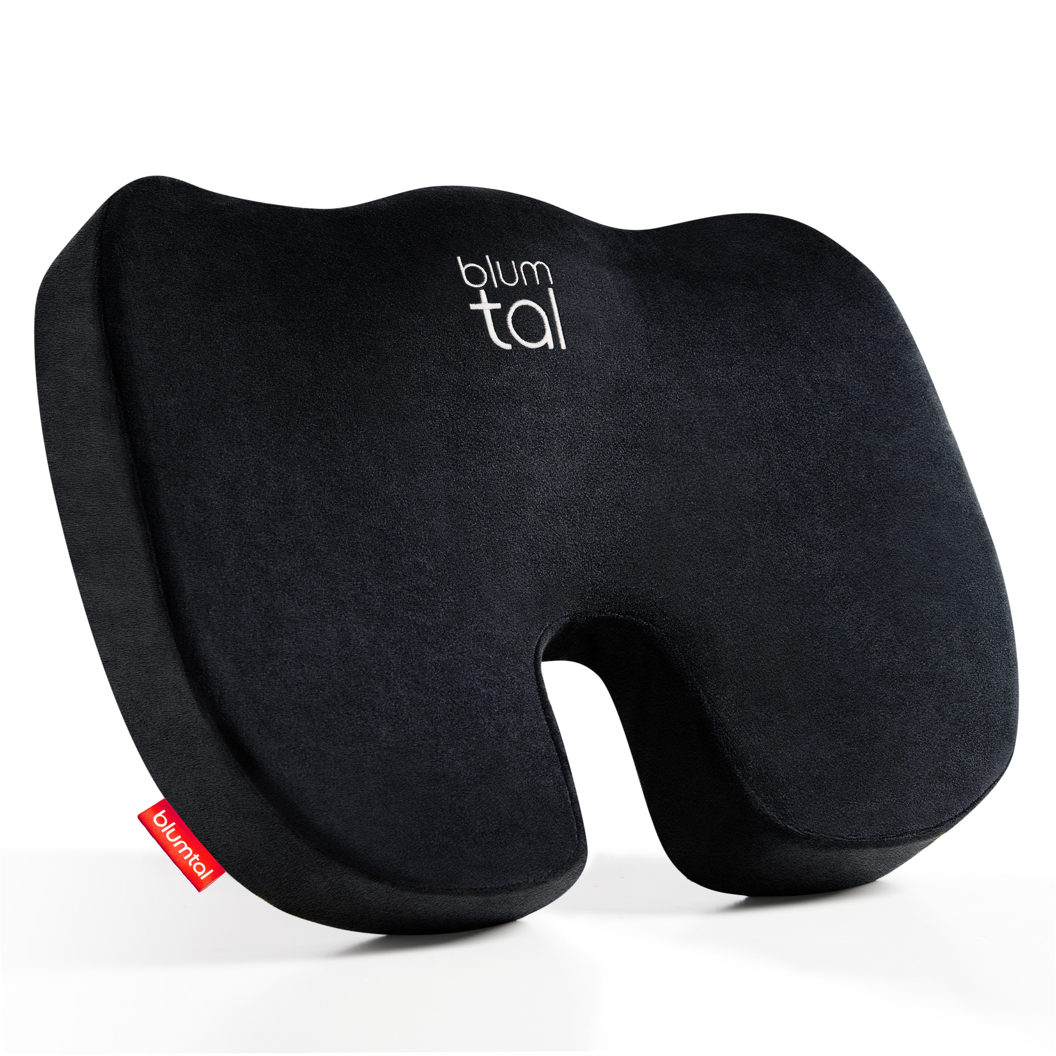 Blumtal Sitzkissen Ergonomisches Sitzkissen - in 3 Härtegraden, ideales Sitzkissen für das Auto und Büro, Inklusive E-Book