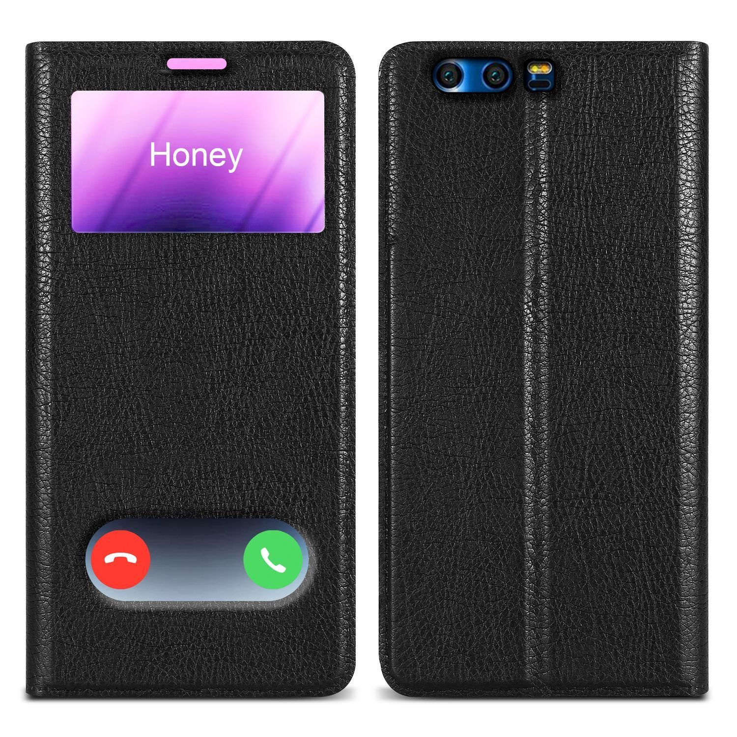Cadorabo Handyhülle Honor 9 Honor 9, Klappbare Handy Schutzhülle ...