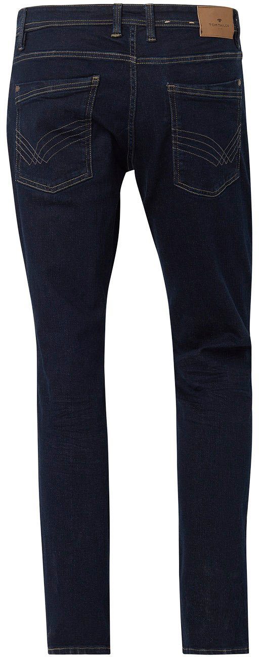 mit Blue Josh Reißverschluss TAILOR 5-Pocket-Jeans Clean TOM Rinsed