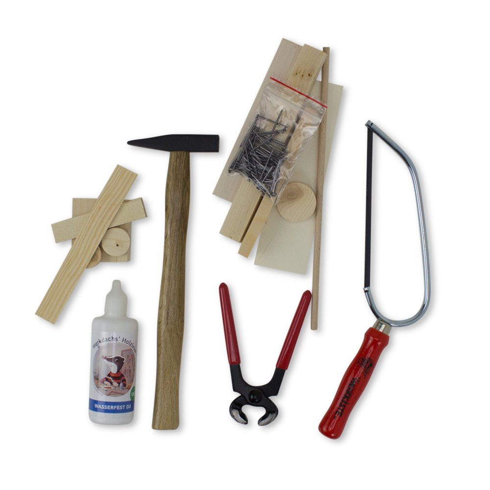 Die Werkkiste Kinder-Werkzeug-Set Kleiner Tischler Set 1 günstig online kaufen