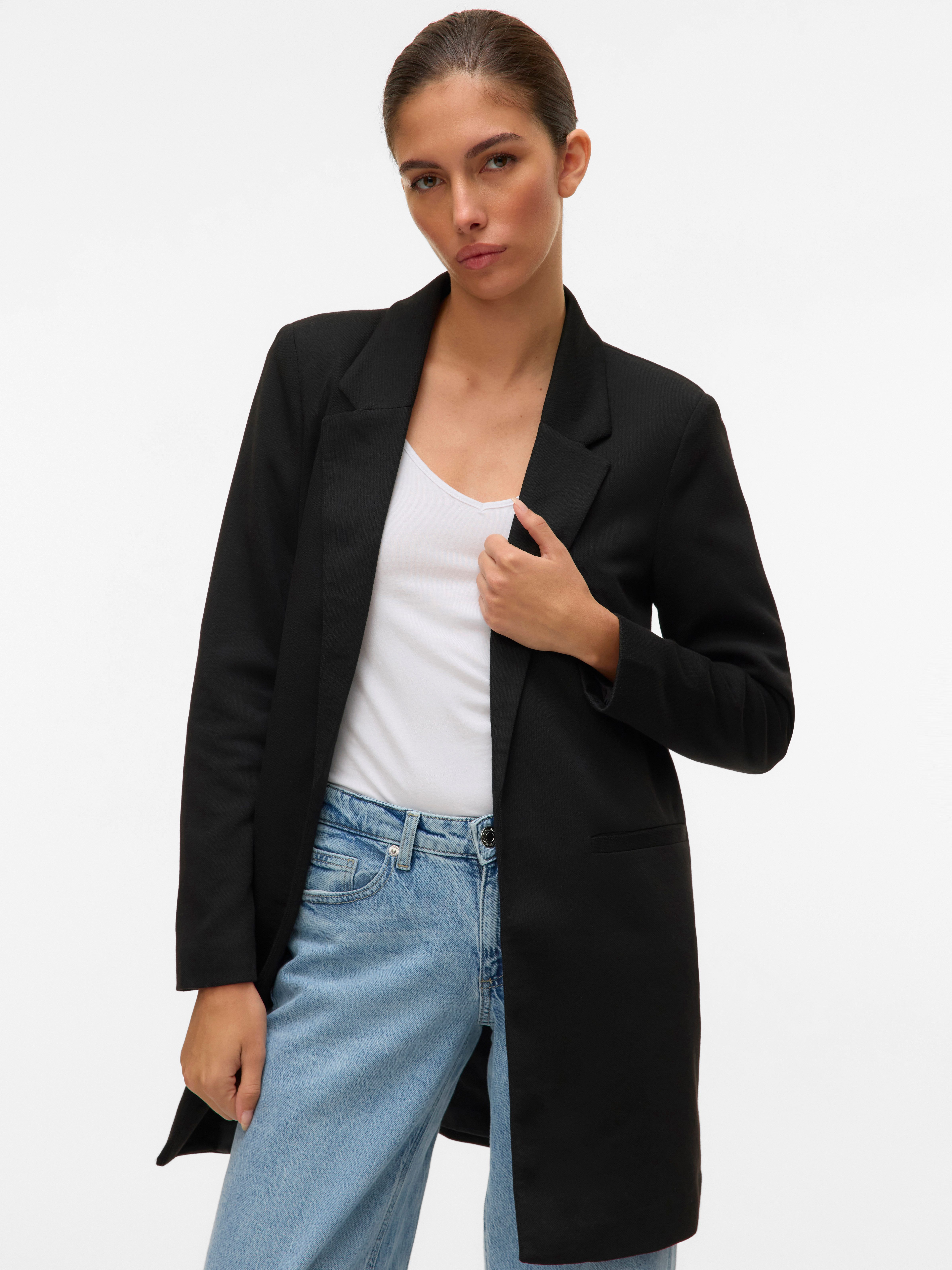 Vero Moda Jerseyblazer VMVERINA LS LONG günstig online kaufen