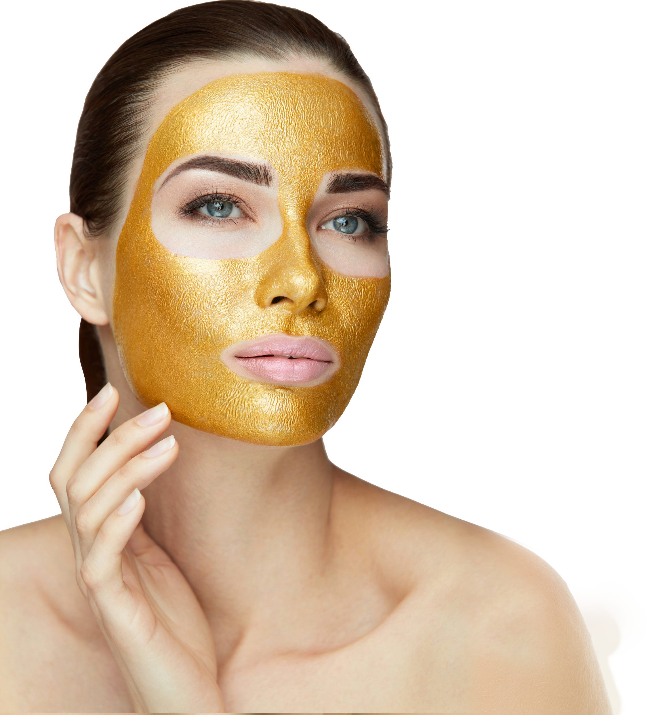 H.B. Dead Sea Minerals Gesichtsmaske Health&Beauty Hydrogel Gold Tuchmaske – Totes Meer & Hyaluron 1 Stück