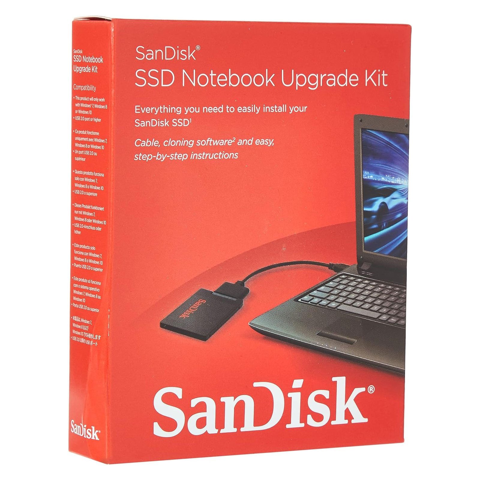 Sandisk USB 2.0 Adapter SSD Notebook Upgrade Kit (00173398) SSD-Festplatte