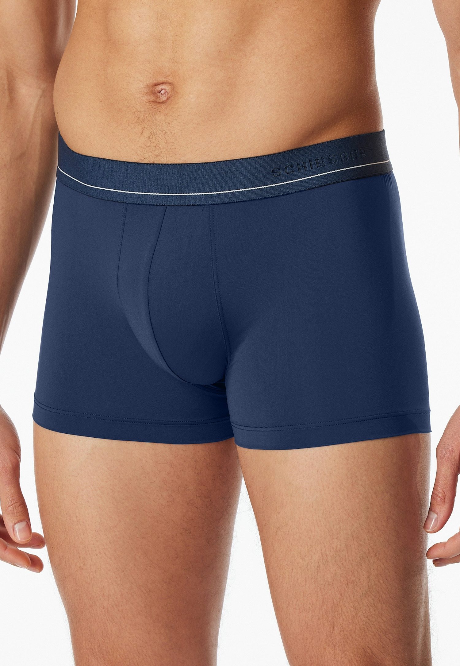Schiesser Boxershorts Pure Micro mit extra softem, überzogenem Bundgummi