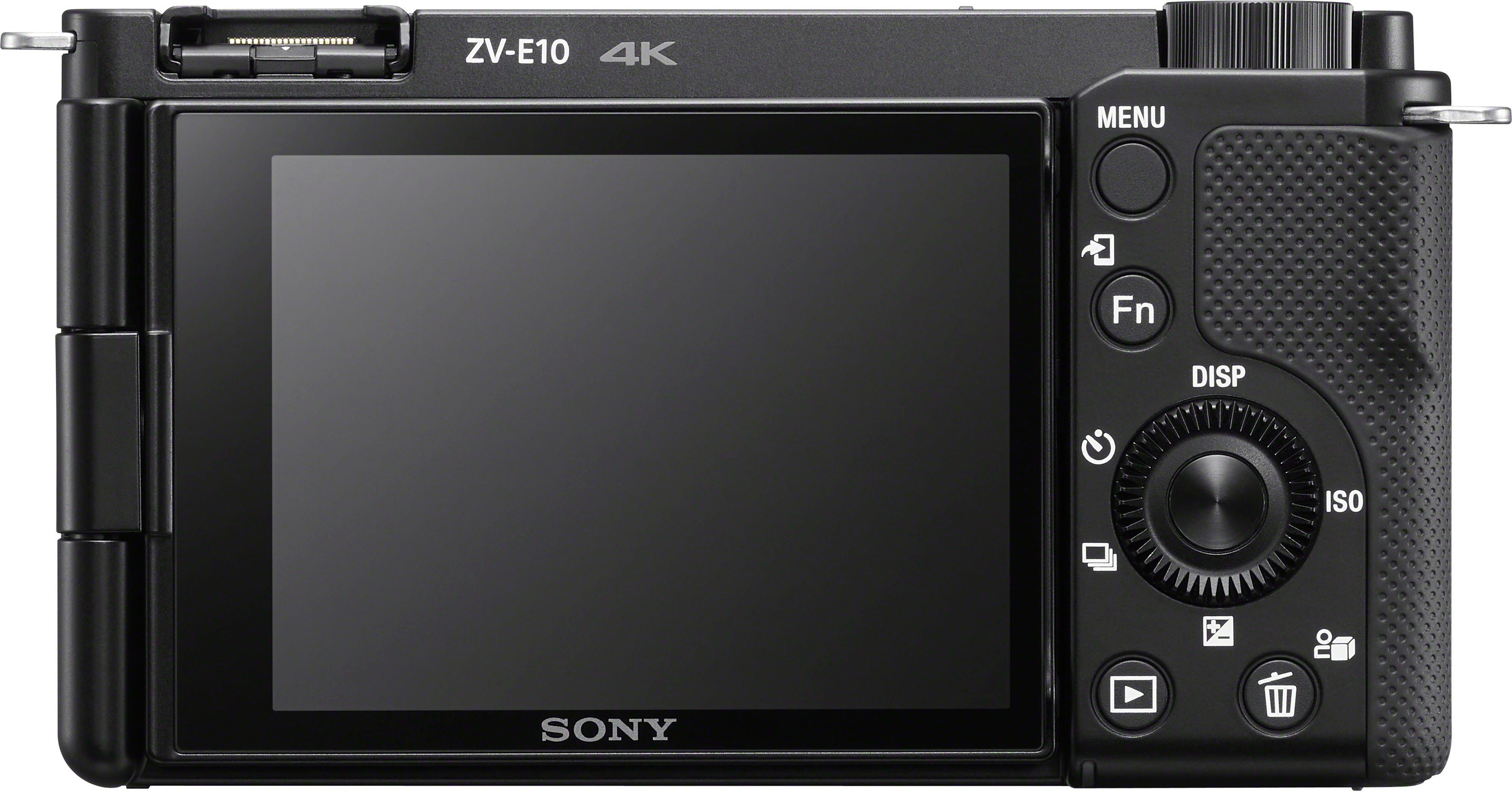 Sony Alpha ZV-E10 Systemkamera (24,2 MP, Bluetooth, WLAN (WiFi), Youtube Kamera)