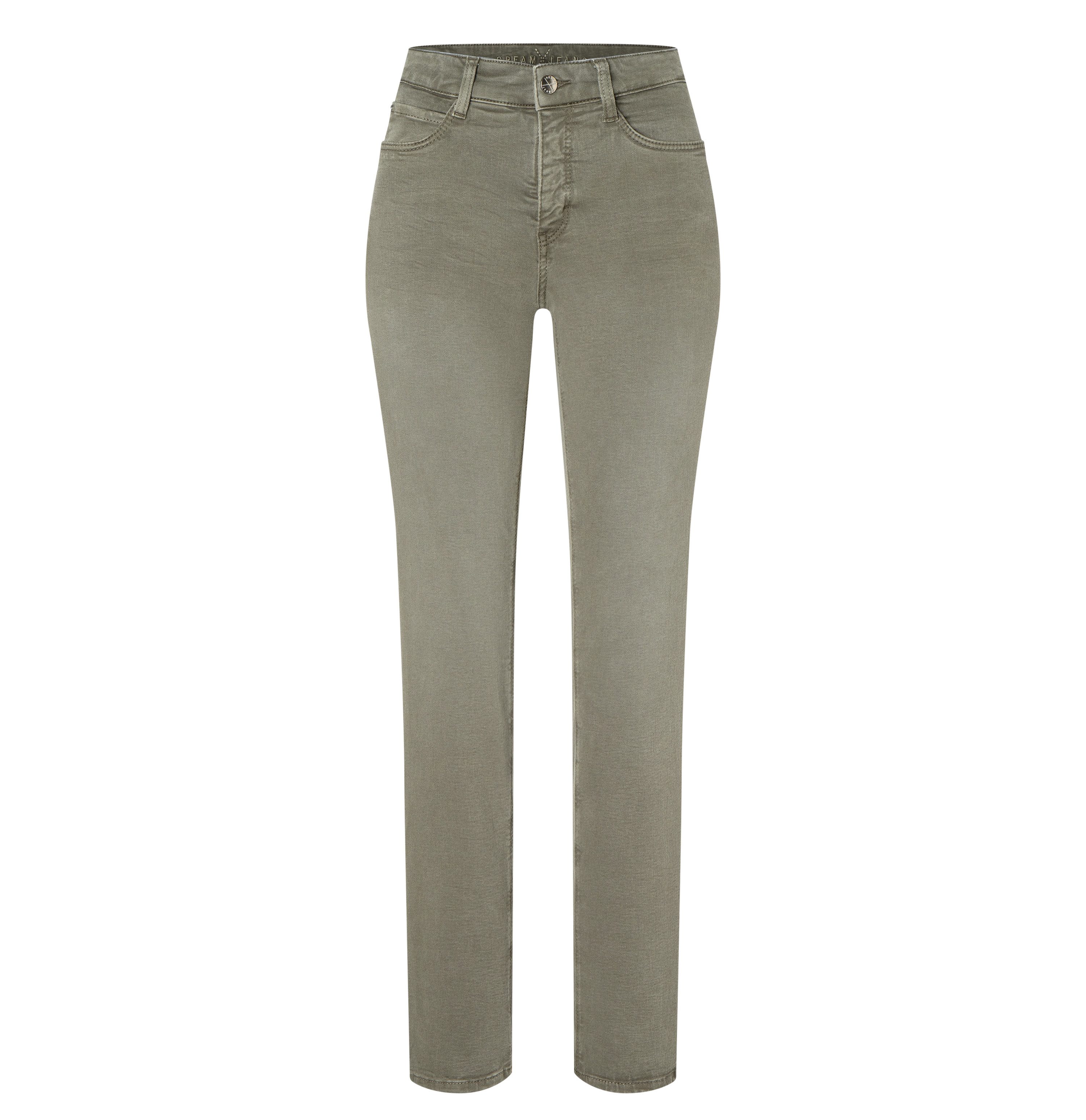 Stretch-Jeans MAC DREAM mat green 5401-00-0355 662W