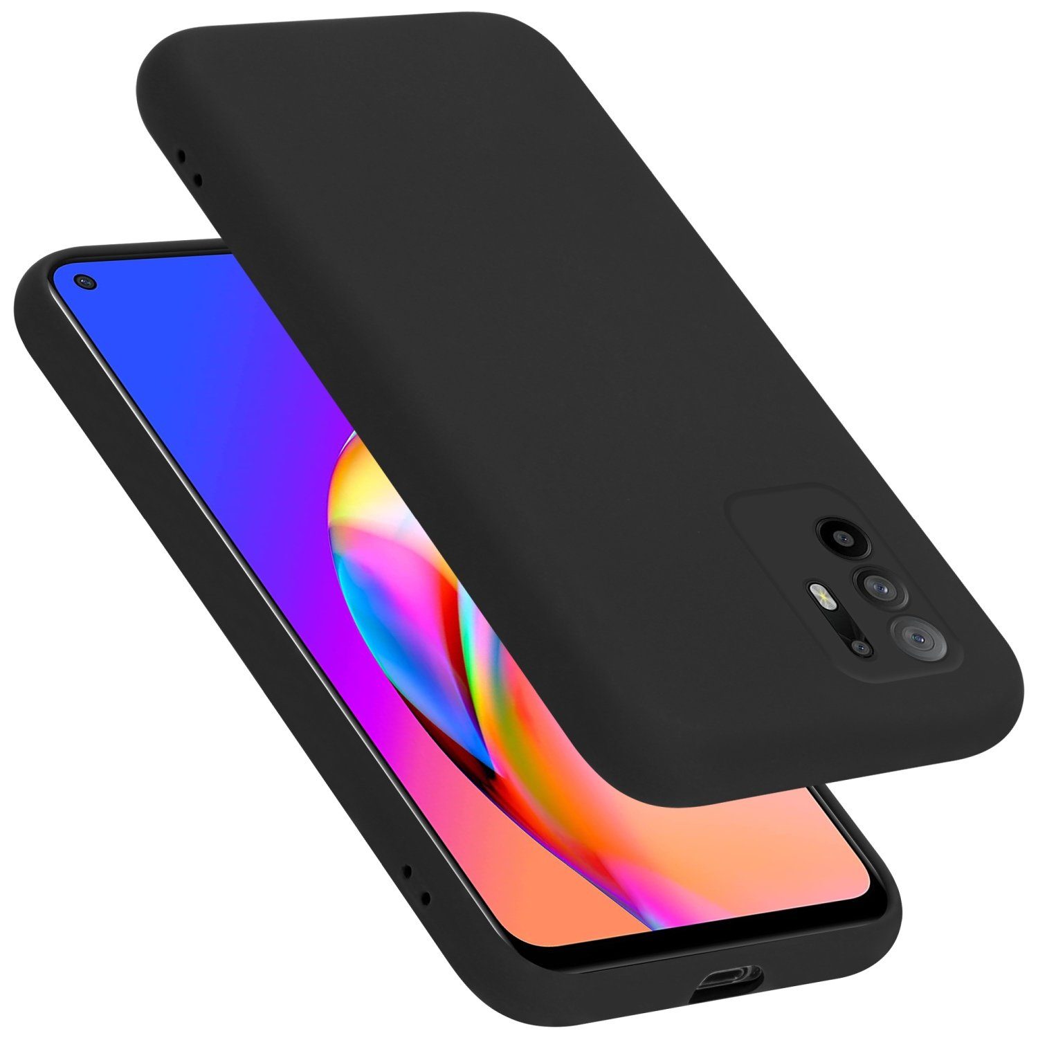 Cadorabo Handyhülle für Oppo A94 5G Hülle Oppo A94 5G, Flexible Hülle TPU Silikon Schutzhülle Back Cover Case