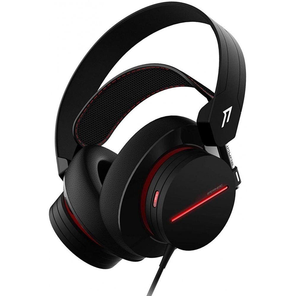 Gaming) (Hintergrundbeleuchtung, H1007 Gaming-Headset 1More Doppelmikrofon, Hintergrundbeleuchtung, USB,