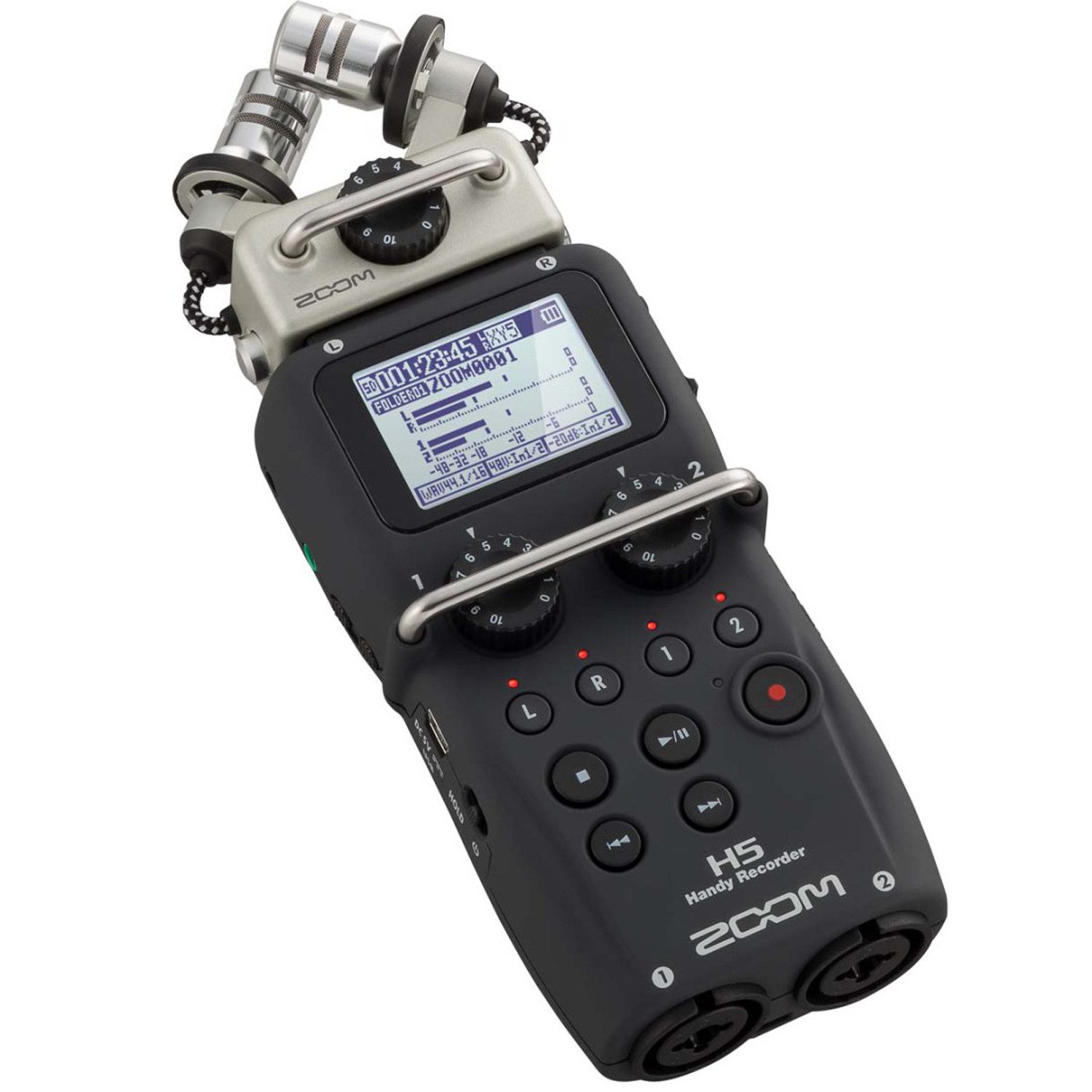 Zoom H5 Handy Recorder Digitales Aufnahmegerät