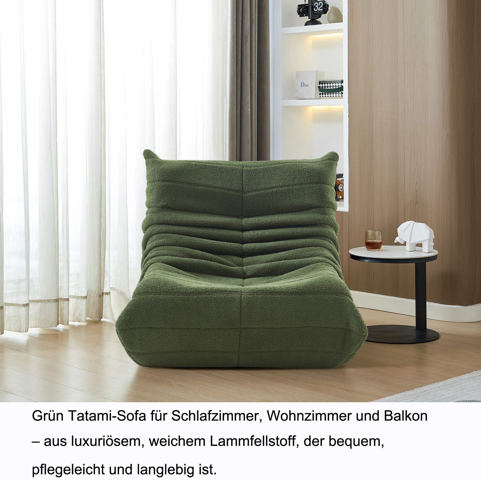 FUROKOY Loungesessel Bodenstuhl Tatami-Sofa, Lazy Sofa günstig online kaufen