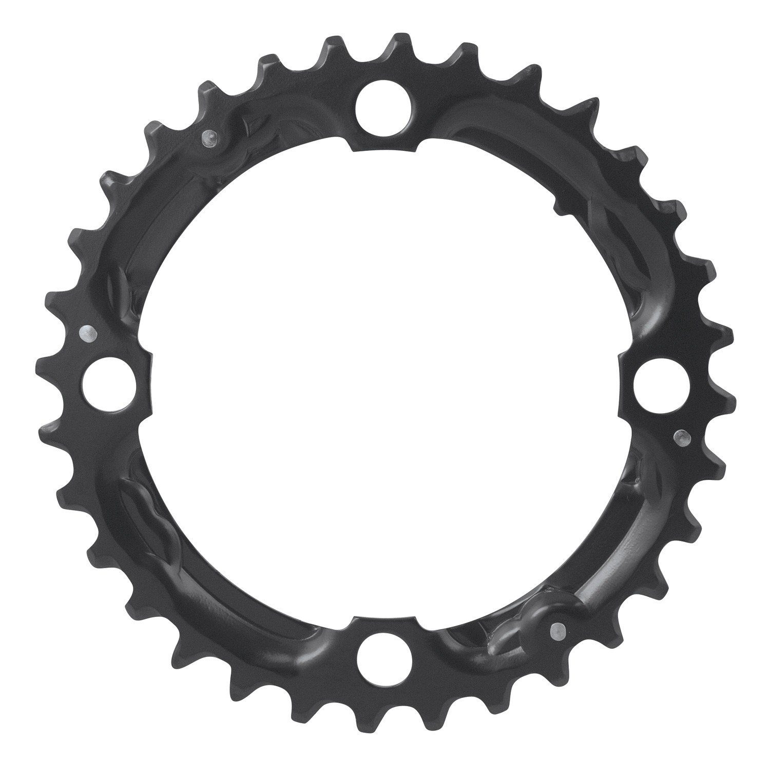 FORCE Fahrradkurbel Kettenblatt 32 Zähne Cr-Mo, 10er, schwarz