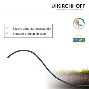 Kirchhoff HDPE-Rohr, Wasserleitung Gartenbewässerung 20 mm x 50 m