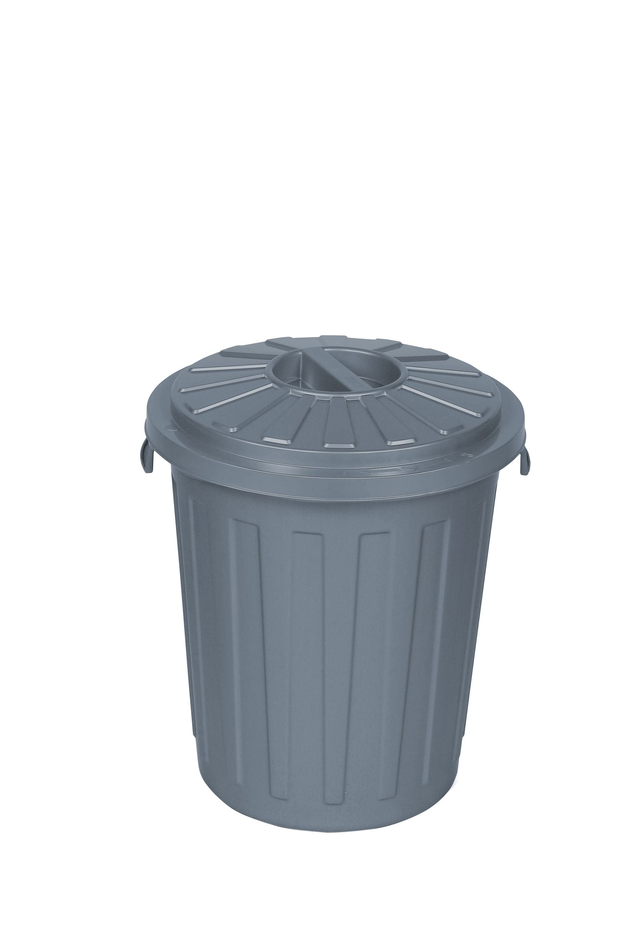 keeeper Mülleimer Maxi Tonne Mats Kunststoff grau 23 Liter 42 x Ø 36 cm (H X)