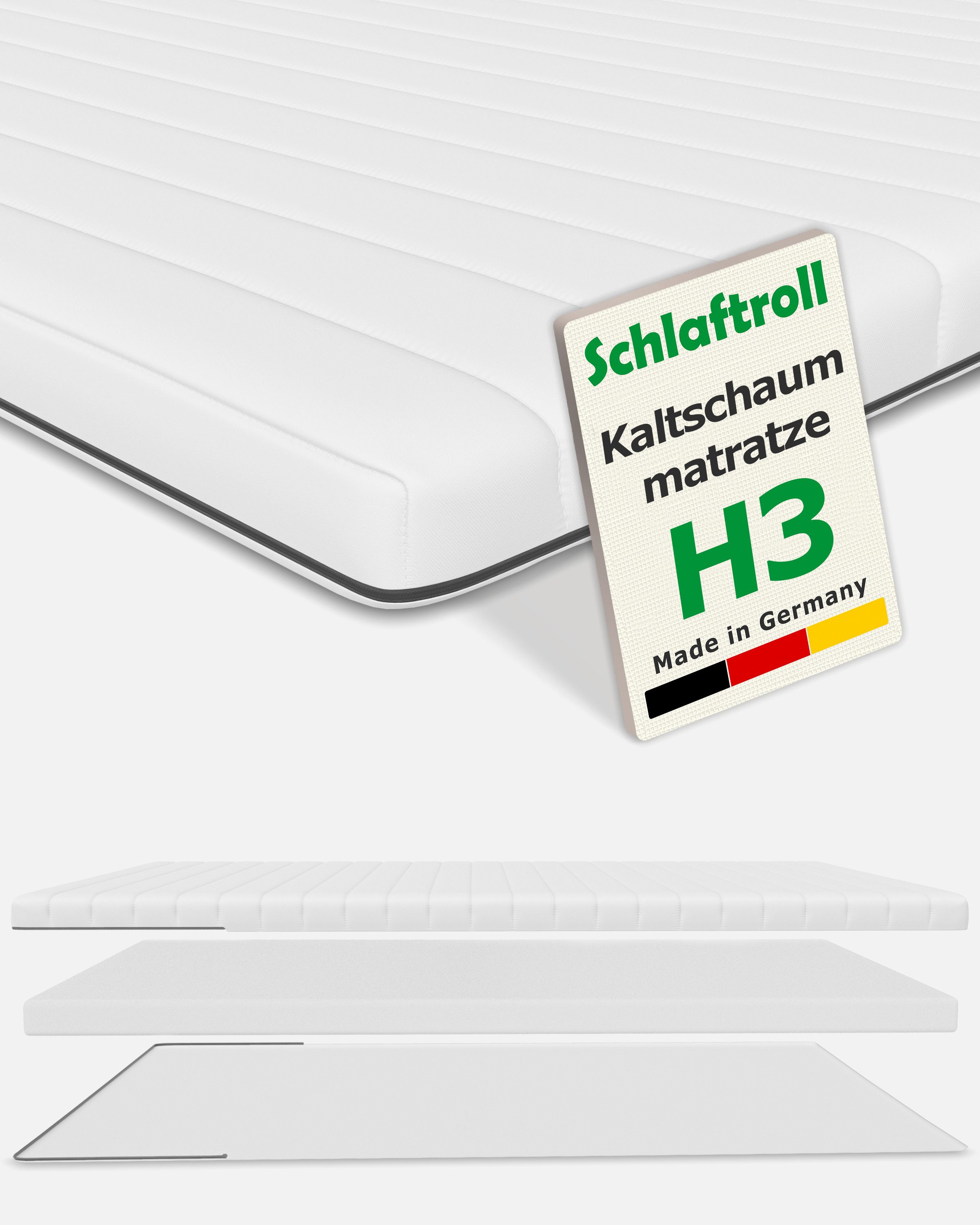 Kaltschaummatratze 90x200 cm, 140 x 200 günstig online kaufen