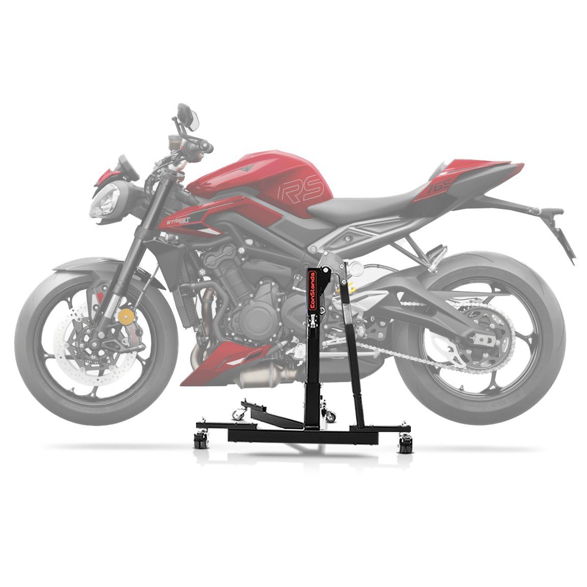ConStands Motorradheber CS Power Evo-Zentralständer für Triumph Street Triple 765 R / RS 23-25