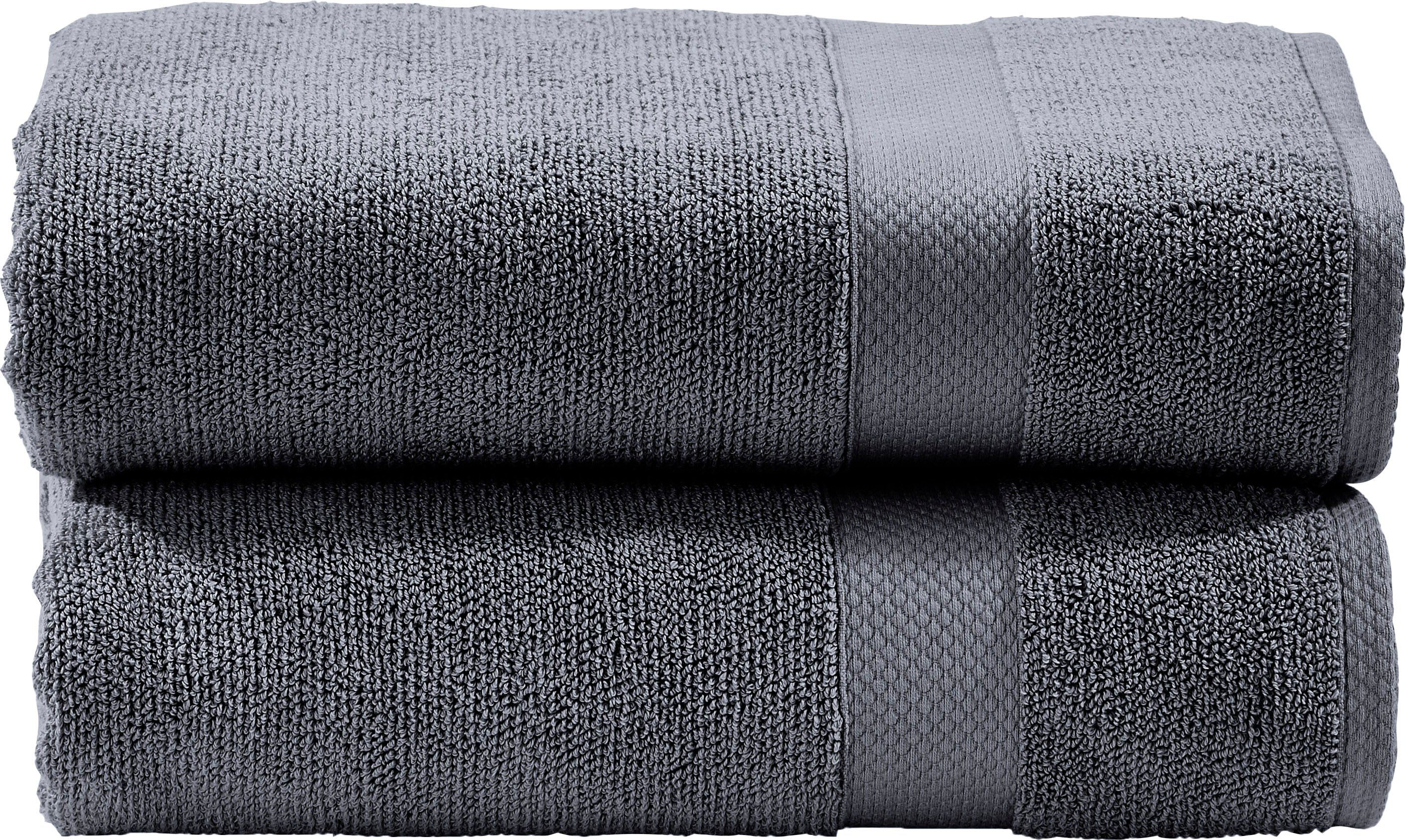 done.® Handtuch Set Deluxe, Zwirnfrottee (Set, günstig online kaufen