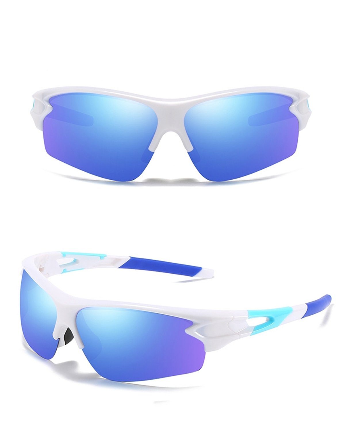 Die Sterne Motorradbrille Selbstverändernde Radsport-Sonnenbrille für Damen und Herren Bai Cai