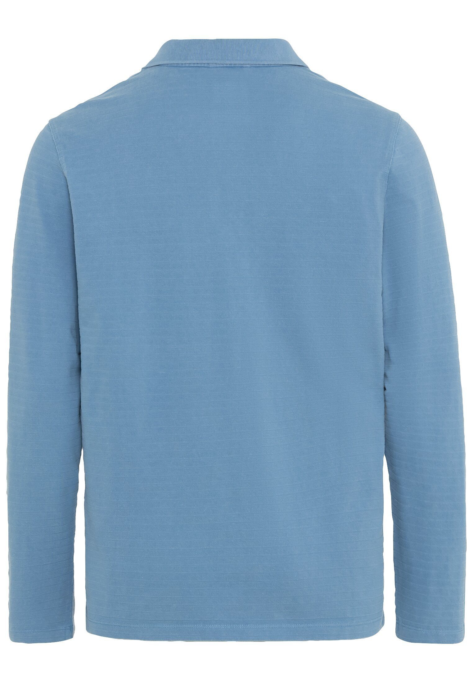 camel active Poloshirt Langarm-Poloshirt aus reiner günstig online kaufen