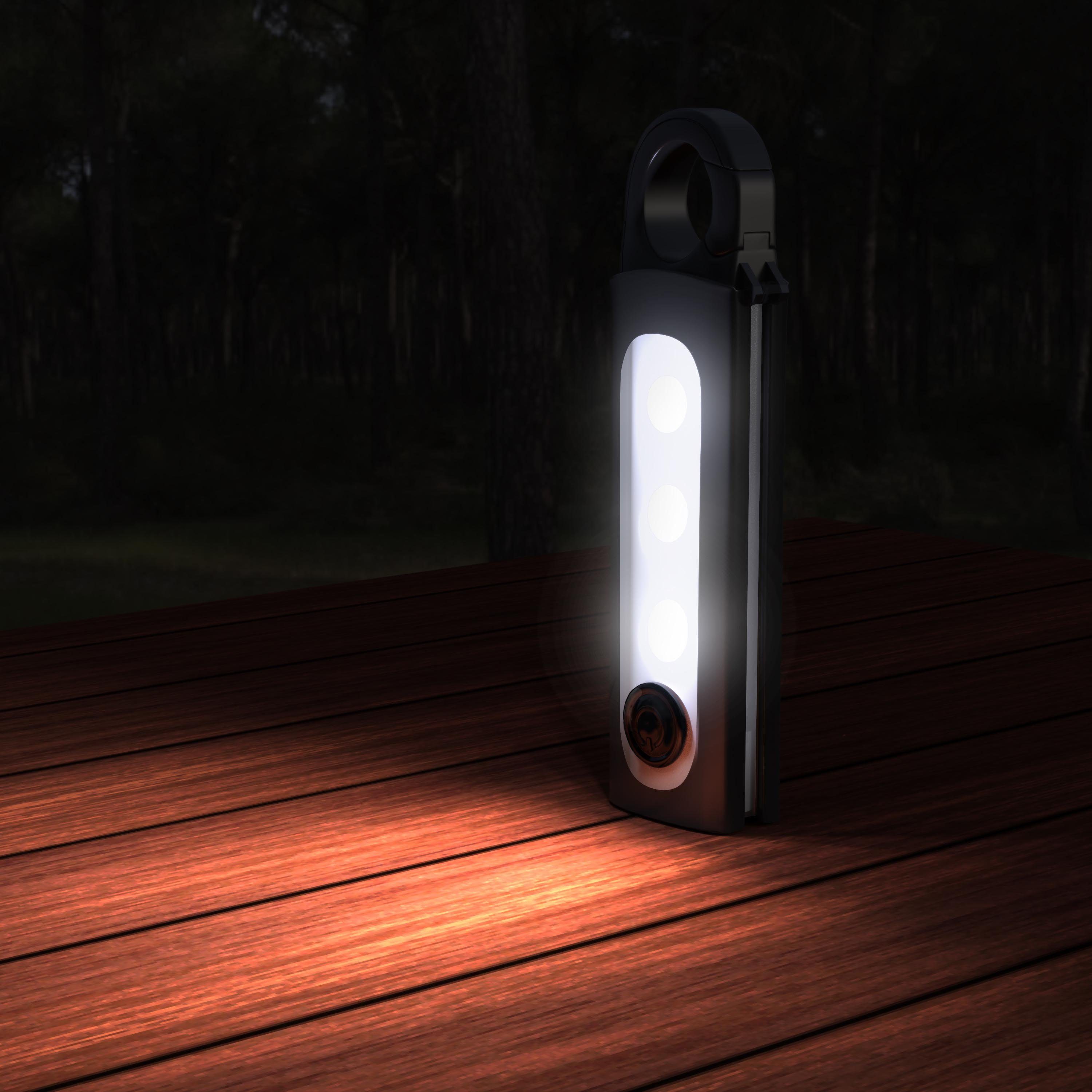 Lampe Aufhängen LED mit Multifunktions Brandson Haken zum Taschenlampe, Campinglaterne,