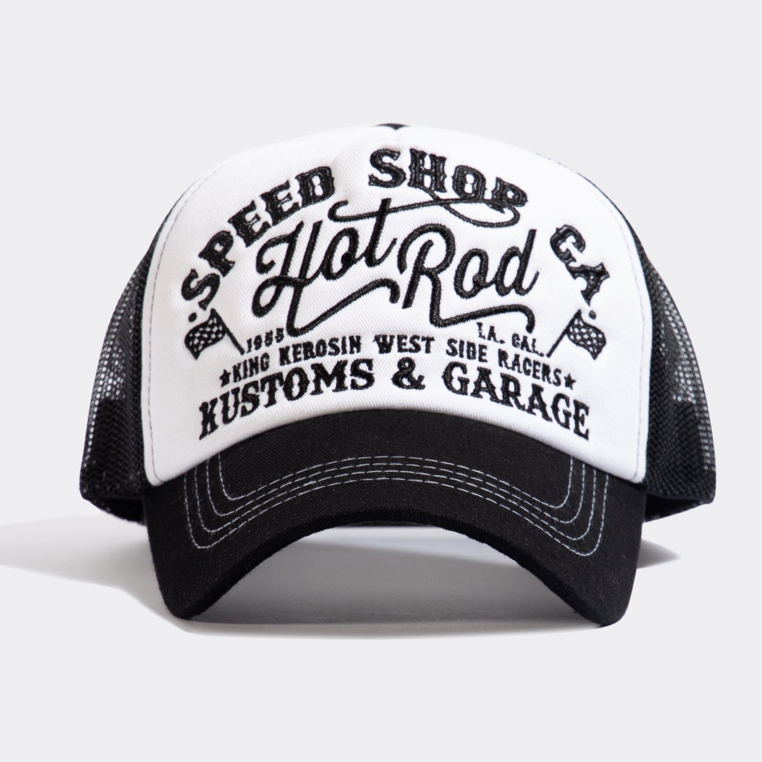 KingKerosin Trucker Cap Speed Shop (1-St) im Kontrast-Design