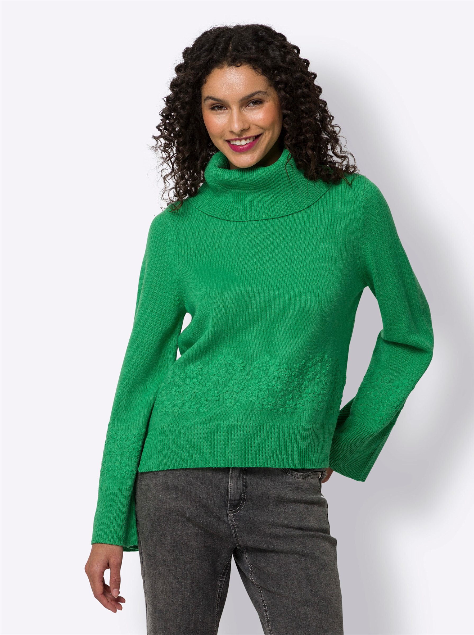 heine Strickpullover Rollkragenpullover günstig online kaufen