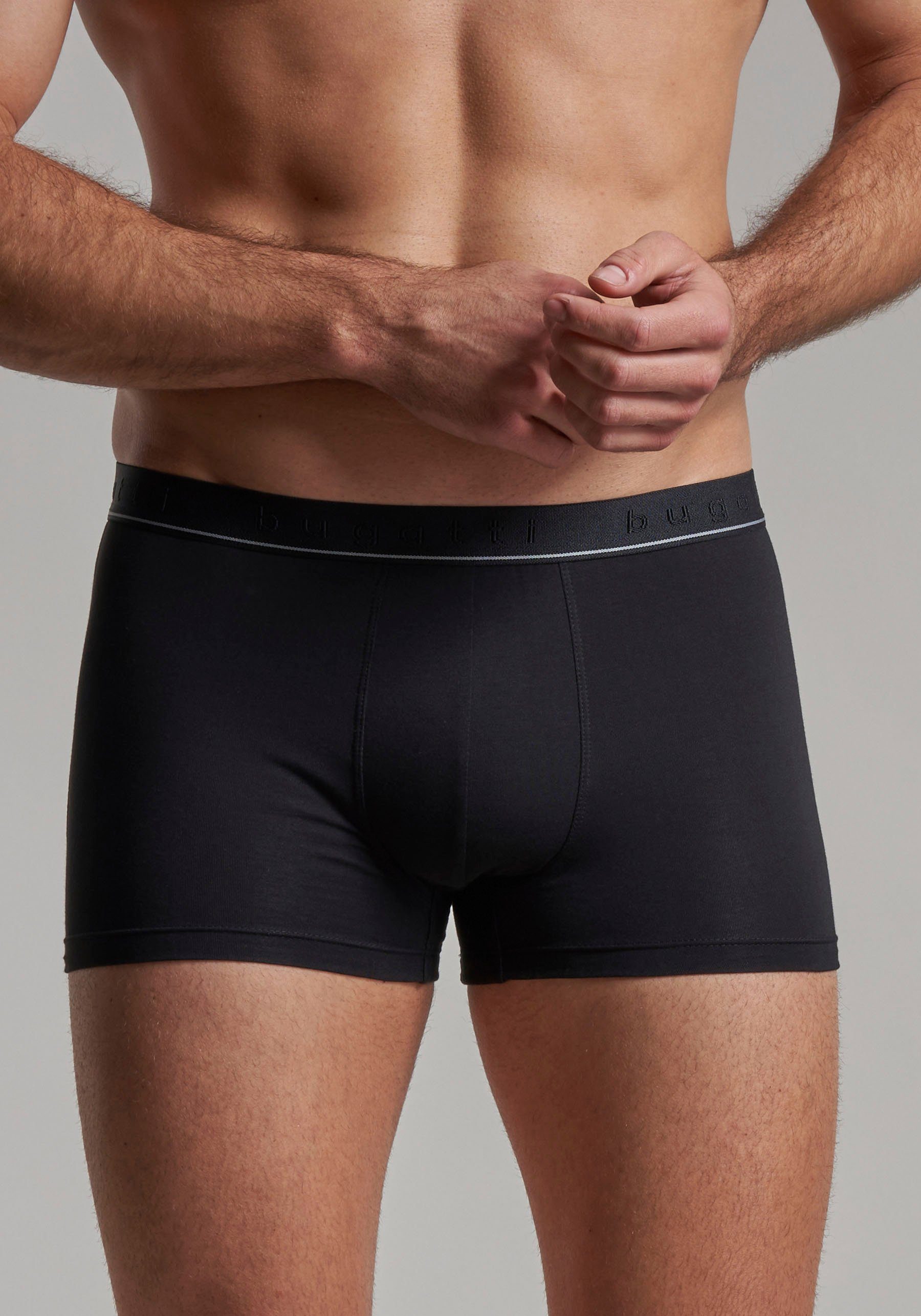 bugatti Boxershorts "Pants 2er Pack, ROM", (2er Pack), weich, wärmend, basi günstig online kaufen