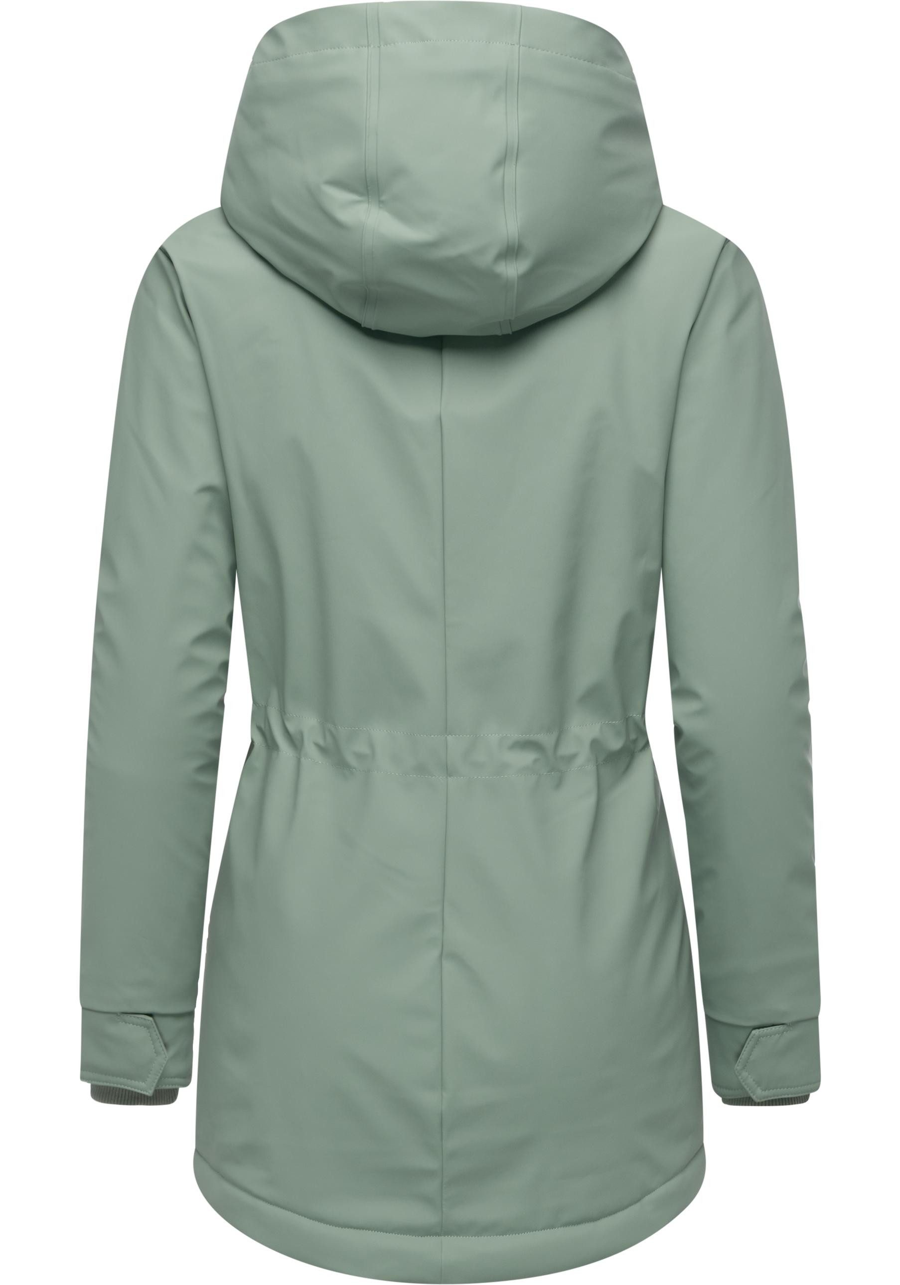 Ragwear Funktionsjacke Monadis Rainy Warm Gefütterte Winterjacke mit Kapuze