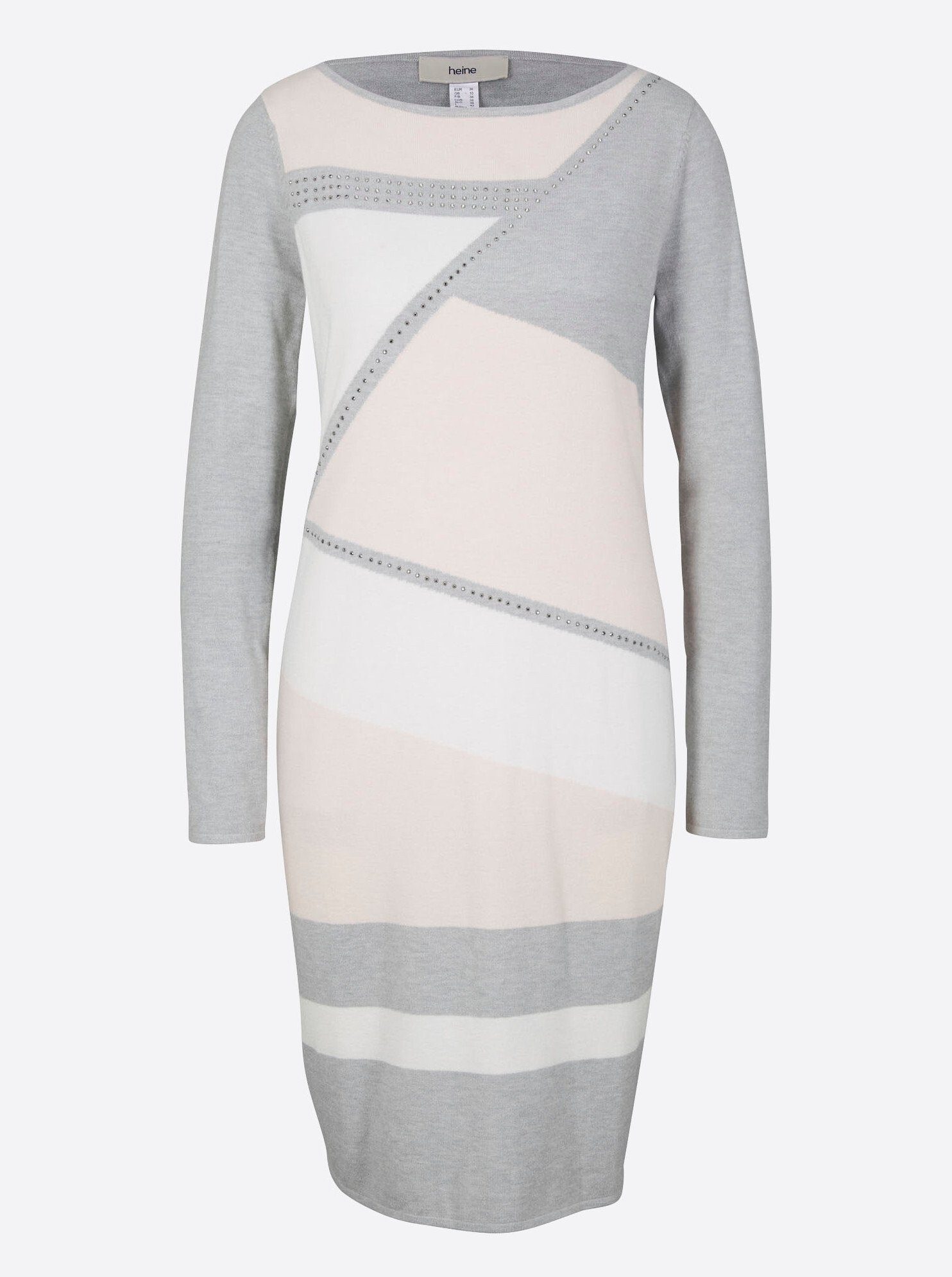 heine Strickkleid Strickkleid Langarm