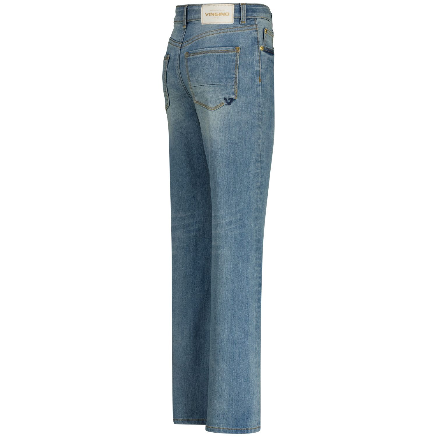 Vingino Straight-Jeans 5-Pocket-Style, mit Stretch, for Girls – Bild 4 von 5